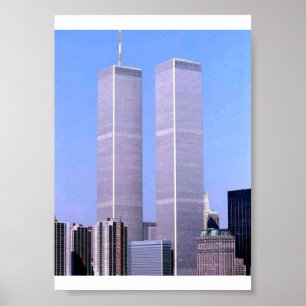 Vintage World Trade Center Zwillingstürme NYC Post Poster