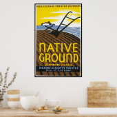 Vintage WPA-Landwirtschaft Poster (Küche)