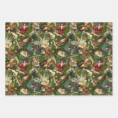 Vintage Wrapper Geschenkpapier Set (Vorderseite 2)