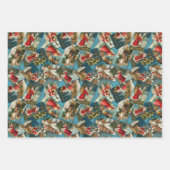 Vintage Wrapper Geschenkpapier Set (Vorderseite)