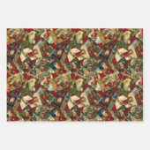 Vintage Wrapper Geschenkpapier Set (Vorderseite 3)