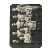 Vintage Wrestler Magnet (Vertikal)