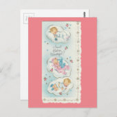 Vintage "Wunderbabys" Postkarte (Vorne/Hinten)