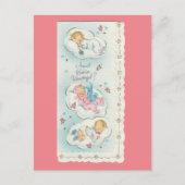 Vintage "Wunderbabys" Postkarte (Vorderseite)