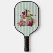 Vintage Wunderlandkönigin Pickleball Schläger (Vorderseite)