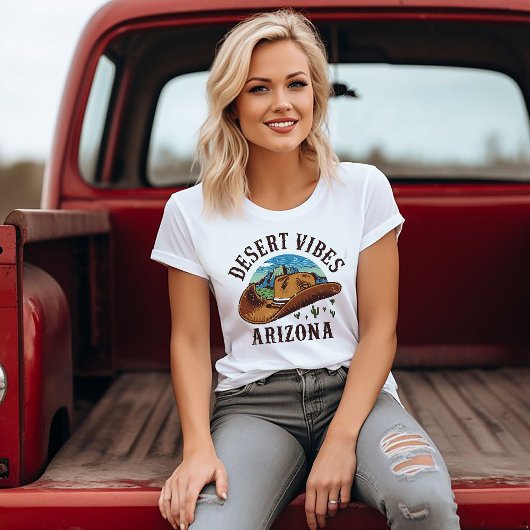 Vintage Wüste Vibes Arizona T-Shirt