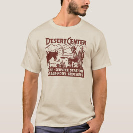 Vintage Wüsten-alter Mittelwesten des Weg-66 T-Shirt