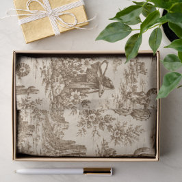 Vintage-Wüsten-Toile nahtloses Muster Seidenpapier