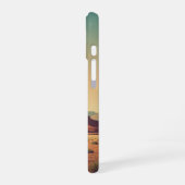 Vintage-Wüstenplateau iPhone 16 Hülle (Linke Seite)