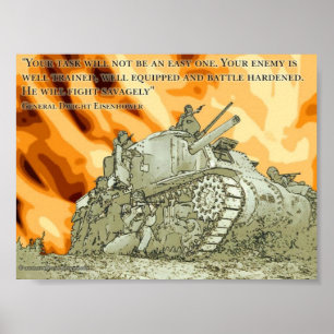 Vintage WW2-Propaganda Poster