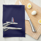 Vintage WWII US Flugzeuge Küchentuch (Viertel Falte)