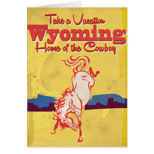 Vintage-Wyoming-Reiseposter