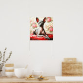 Vintage Xoloitzcuintle Illustration Poster (Küche)