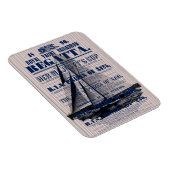 Vintage Yacht Regatta-Werbung Magnet (Rechte Seite)