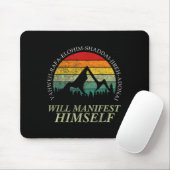Vintage Yahweh - Will Manifest Himself Worshiper C Mousepad (Mit Mouse)