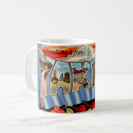 Vintage Yakima Washington  Kaffeetasse