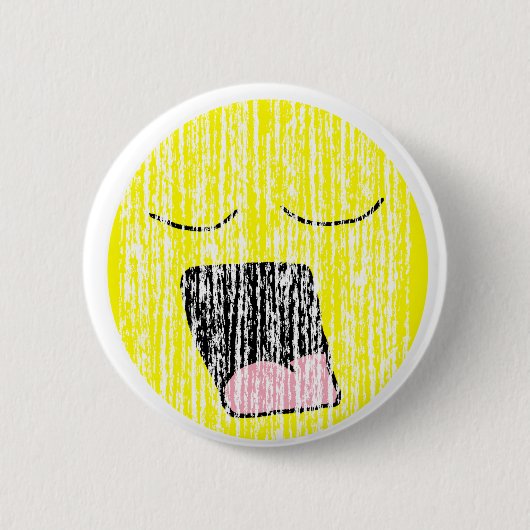 Vintage Yawning Button (Vorderseite)