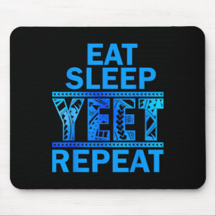 Vintage Yeet Bekleidung Herren Lustiger Spruch Eat Mousepad
