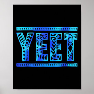 Vintage Yeet Bekleidung Lustiger Spruch Zitat Männ Poster