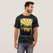 Vintage Yellow Mountains T-Shirt (Vorne ganz)