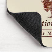Vintage Yellowstone Nationalpark Mousepad (Ecke)