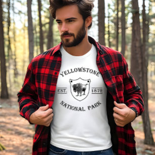 Vintage Yellowstone-Nationalpark T-Shirt