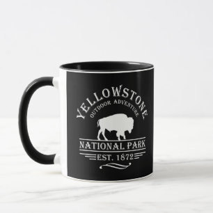 Vintage Yellowstone Nationalpark Tasse