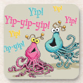 Vintage Yip-Yips Getränkeuntersetzer (Vorderseite)