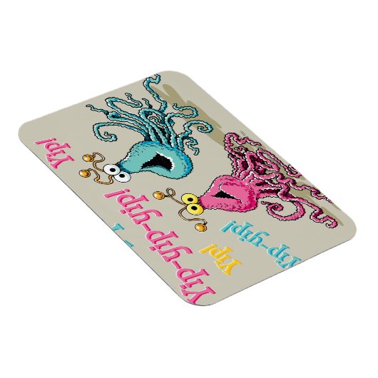 Vintage Yip-Yips Magnet (Rechte Seite)