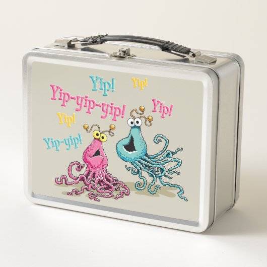 Vintage Yip-Yips Metall Lunch Box (Vorderseite)