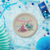 Vintage Yip-Yips Pappteller (Party)