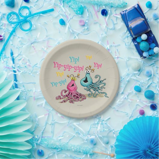 Vintage Yip-Yips Pappteller (Party)