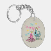 Vintage Yip-Yips Schlüsselanhänger (Vorderseite links)