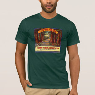 Vintage Yo-Semi-Te Orange Etikett T-Shirt