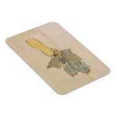 Vintage-Yokai-Schwertkämpfer Magnet (Rechte Seite)