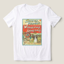 Vintage Yorkshire Railroad Touristenführer Kunst