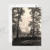 Vintage Yosemite Falls Postkarte (Vorne/Hinten)
