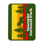 Vintage Yosemite Magnet (Vertikal)