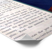 Vintage Zahnpasta-Anzeige Poster (Ecke)