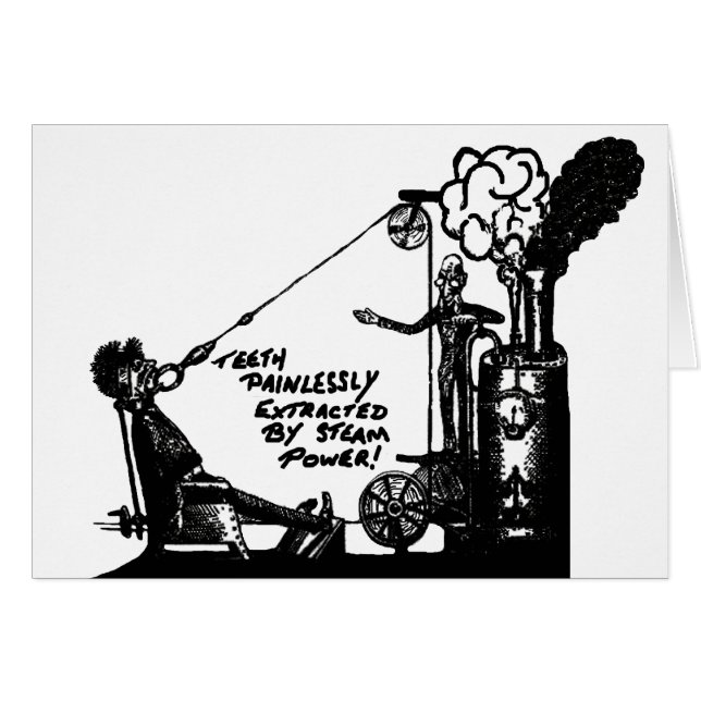 Vintage Zahnspende (Vorderseite (Horizontal))