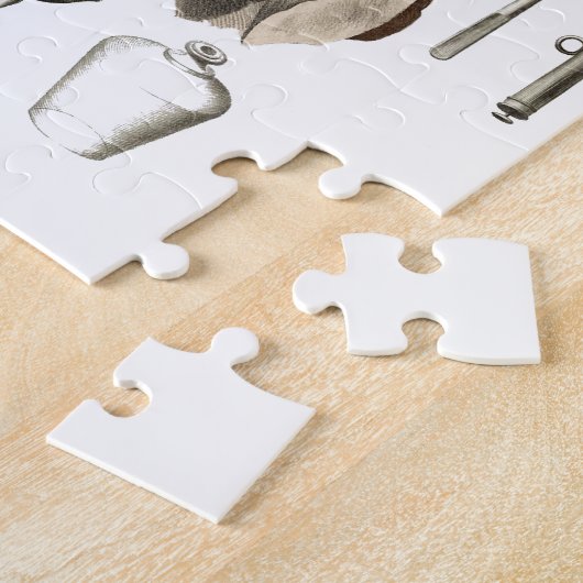 Vintage Zahnspende Puzzle (Seite)