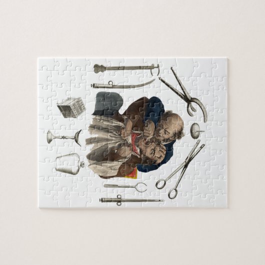 Vintage Zahnspende Puzzle (Horizontal)