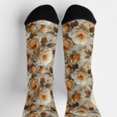 Vintage zarte Blumenmuster. Socken (Oben)