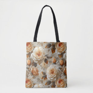 Vintage zarte Blumenmuster. Tasche