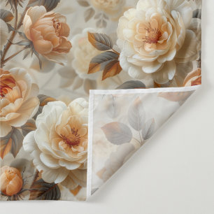 Vintage zarte Blumenmuster. Wandteppich
