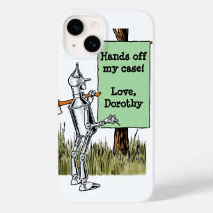 Vintage-Zauberer von Oz, Blechmann auf der gelben  Case-Mate iPhone 14 Hülle