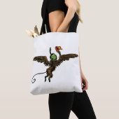 Vintage Zauberer von Oz, Böser fliegender Affe Tasche (Von Nahem)