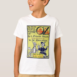 Vintage-Zauberer-von-Oz-Buchcover T-Shirt