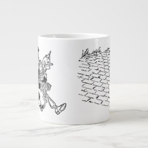 Vintage-Zauberer von Oz Dorothy schläft mit Mohnbl Jumbo-Tasse