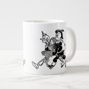 Vintage-Zauberer von Oz Dorothy schläft mit Mohnbl Jumbo-Tasse